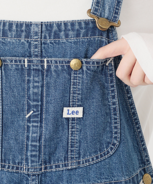 Lee（リー）の「LEE/リー 別注 OVERALL（サロペット/オーバーオール・レディース・ホワイト/ブルー・FREE）」の19枚目の写真