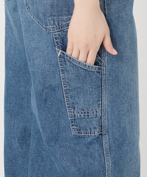 Lee（リー）の「LEE/リー 別注 OVERALL（サロペット/オーバーオール・レディース・ホワイト/ブルー・FREE）」の16枚目の写真