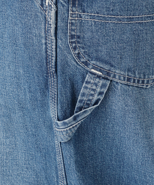 Lee（リー）の「LEE/リー 別注 OVERALL（サロペット/オーバーオール・レディース・ホワイト/ブルー・FREE）」の15枚目の写真