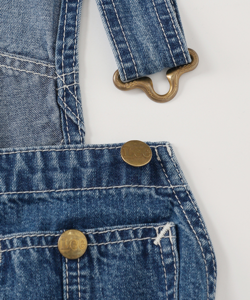 Lee（リー）の「LEE/リー 別注 OVERALL（サロペット/オーバーオール・レディース・ホワイト/ブルー・FREE）」の12枚目の写真
