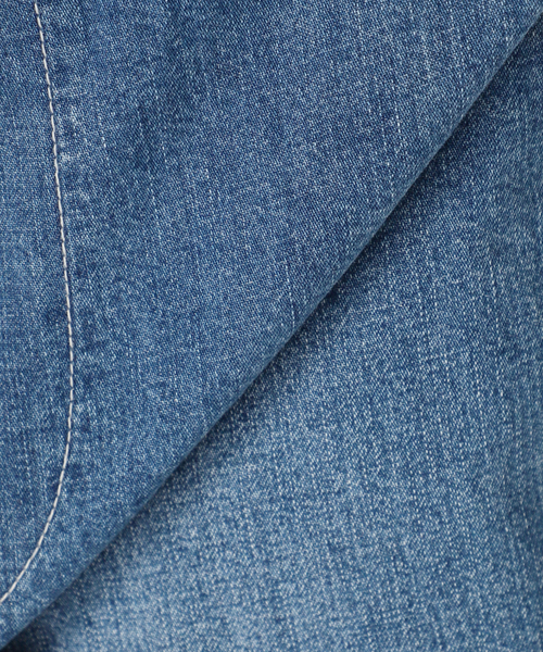 Lee（リー）の「LEE/リー 別注 OVERALL（サロペット/オーバーオール・レディース・ホワイト/ブルー・FREE）」の4枚目の写真