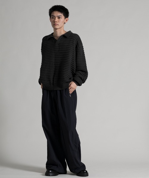 aimoha（アイモハ）の「【aimoha neo】Ribbed Classic Pullover（ニット/セーター・メンズ・ブラウン/グレー・MEDIUM/LARGE/X-LARGE）」の12枚目の写真
