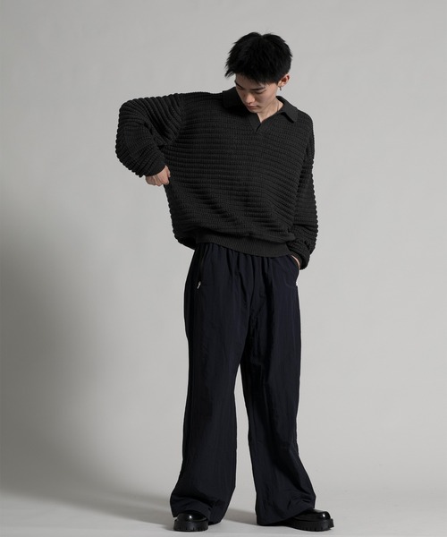 aimoha（アイモハ）の「【aimoha neo】Ribbed Classic Pullover（ニット/セーター・メンズ・ブラウン/グレー・MEDIUM/LARGE/X-LARGE）」の17枚目の写真