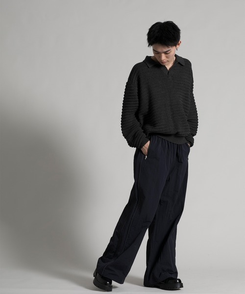 aimoha（アイモハ）の「【aimoha neo】Ribbed Classic Pullover（ニット/セーター・メンズ・ブラウン/グレー・MEDIUM/LARGE/X-LARGE）」の19枚目の写真