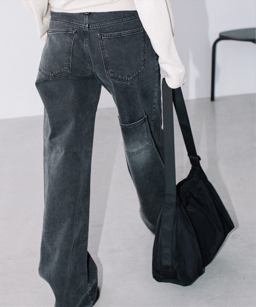SUWDEE(スーディー)の「nylon shoulder bag(ショルダーバッグ・レディース・ブラック・FREE)」の4枚目の写真