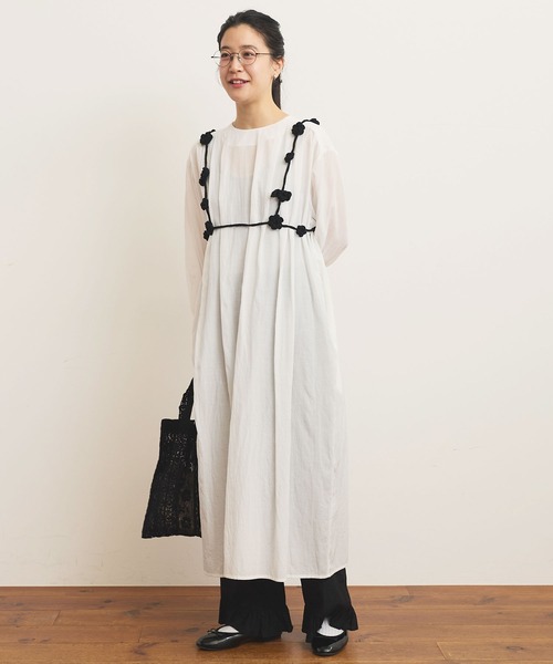 fig london ワンピース silhouette one piece（ワンピース）｜fig London（フィグ