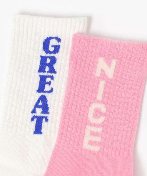 BAYFLOW（ベイフロー）の「セブンデイズカラーソックス(KIDS)（ソックス/靴下・キッズ・ブラック/ブルー/ホワイト/ピンク/グリーン/イエロー/パープル・MEDIUM/LARGE）」の11枚目の写真