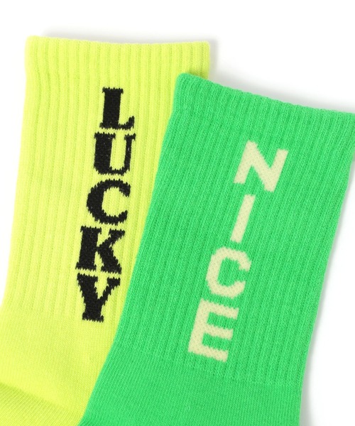 BAYFLOW（ベイフロー）の「セブンデイズカラーソックス(KIDS)（ソックス/靴下・キッズ・ブラック/ブルー/ホワイト/ピンク/グリーン/イエロー/パープル・MEDIUM/LARGE）」の13枚目の写真