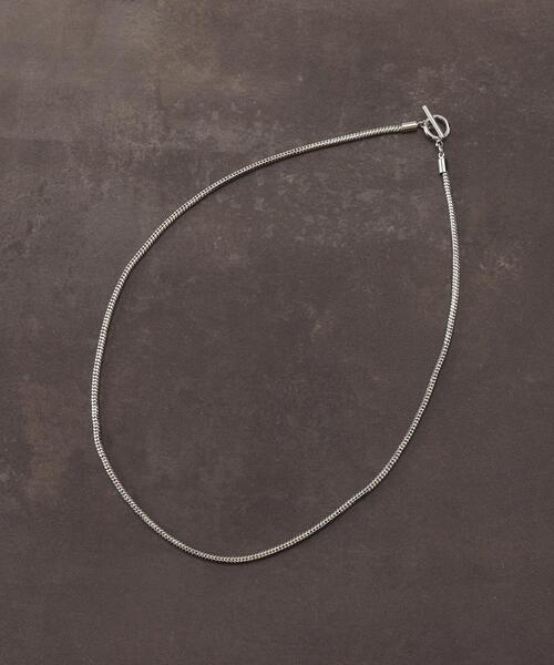 THE SHOP TK (ザ ショップ ティーケー )の「◆【ヒルナンデス!で紹介】アソートネックレス(ネックレス・メンズ・シルバー系/シルバー系1/シルバー/ブラック・00)」の4枚目の写真