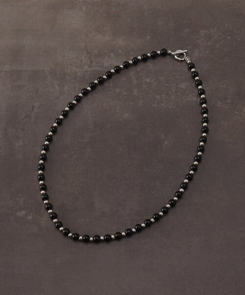 THE SHOP TK (ザ ショップ ティーケー )の「◆【ヒルナンデス!で紹介】アソートネックレス(ネックレス・メンズ・シルバー系/シルバー系1/シルバー/ブラック・00)」の2枚目の写真