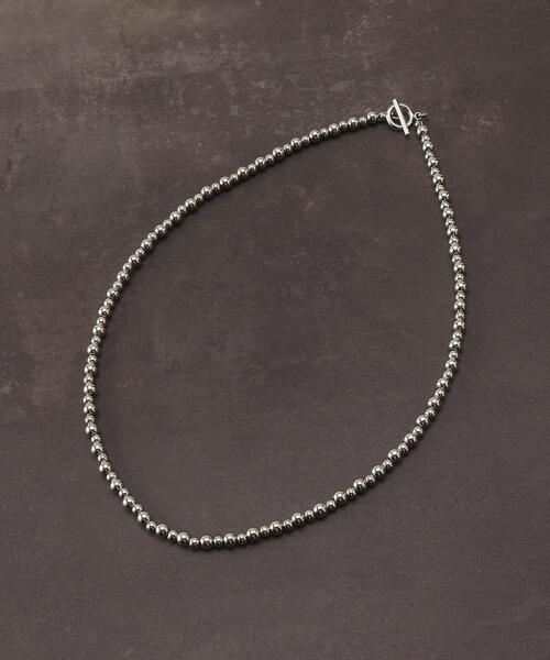 THE SHOP TK (ザ ショップ ティーケー )の「◆【ヒルナンデス!で紹介】アソートネックレス(ネックレス・メンズ・シルバー系/シルバー系1/シルバー/ブラック・00)」の8枚目の写真