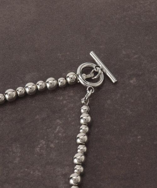 THE SHOP TK (ザ ショップ ティーケー )の「◆【ヒルナンデス!で紹介】アソートネックレス(ネックレス・メンズ・シルバー系/シルバー系1/シルバー/ブラック・00)」の6枚目の写真