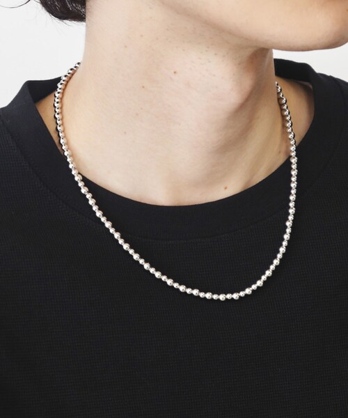 THE SHOP TK (ザ ショップ ティーケー )の「◆【ヒルナンデス!で紹介】アソートネックレス(ネックレス・メンズ・シルバー系/シルバー系1/シルバー/ブラック・00)」の7枚目の写真