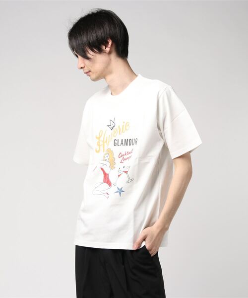 HYSTERIC GLAMOUR（ヒステリックグラマー）の「半袖Tシャツ（Tシャツ/カットソー・メンズ・ホワイト・LARGE）」の5枚目の写真