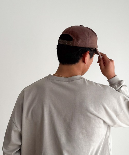 CANAL JEAN（キャナルジーン）の「choice_cnl　Monkey DanceロゴCAP（キャップ・レディース・ブラウン/ネイビー・ONE SIZE）」の3枚目の写真