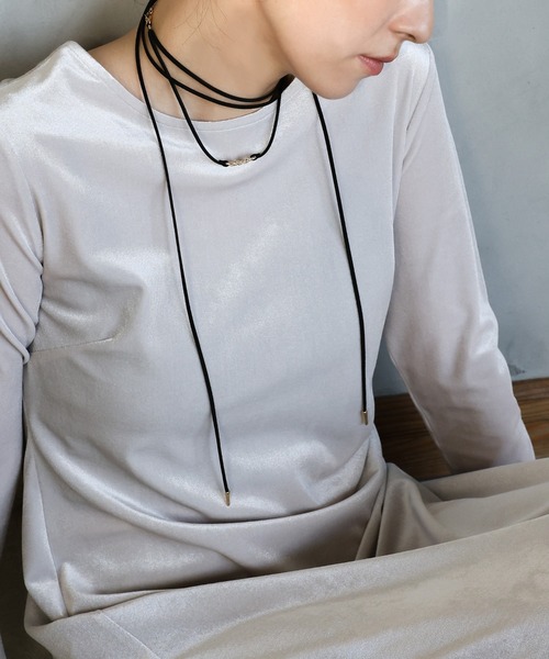 select MOCA（セレクトモカ）の「チャイナモチーフコードネックレス（ネックレス・レディース・シルバー/ゴールド・FREE）」の5枚目の写真