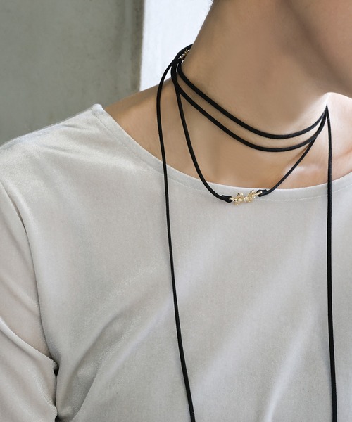 select MOCA（セレクトモカ）の「チャイナモチーフコードネックレス（ネックレス・レディース・シルバー/ゴールド・FREE）」の7枚目の写真