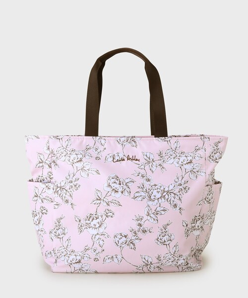 LAURA ASHLEY(ローラアシュレイ)の「ポリントン ローゼズ柄 トートバッグ(トートバッグ・レディース・ピンク系その他/ベージュ系その他3/ネイビー系・00)」の10枚目の写真