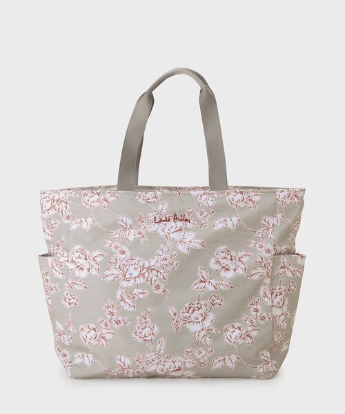 LAURA ASHLEY(ローラアシュレイ)の「ポリントン ローゼズ柄 トートバッグ(トートバッグ・レディース・ピンク系その他/ベージュ系その他3/ネイビー系・00)」の12枚目の写真