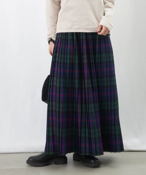 LUCA/LADY LUCK LUCA（ルカ/レディラックルカ）の「LC/LLL 起毛チェックプリーツスカート（スカート・レディース・レッド/ブルー/ブラック・FREE）」の16枚目の写真