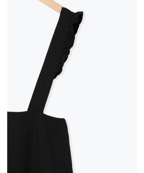 Samansa Mos2 blue（サマンサモスモスブルー）の「サス付ナロースカート（スカート・レディース・ブラック/モカ/グレー・F）」の11枚目の写真