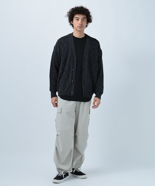 BAYFLOW（ベイフロー）の「[柔らかい着心地]スムース長袖Ｔシャツ（Tシャツ/カットソー・メンズ・ブラック/ホワイト/チャコールグレー・MEDIUM/SMALL/LARGE）」の8枚目の写真