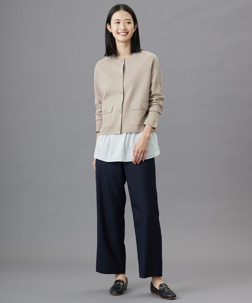 【WEB限定】レイヤードフレアー カットソー（Tシャツ/カットソー）｜J.PRESS Ladies（J.プレス レディス）