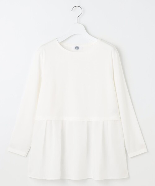 【WEB限定】レイヤードフレアー カットソー（Tシャツ/カットソー）｜J.PRESS Ladies（J.プレス レディス）