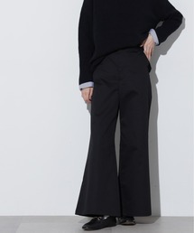 Papas パパス スラックス ワイド コットン ブラック サイズLL 日本製 MAISON SPECIAL スラックス 「UNISEX」120/2/2 Suvin Cotton