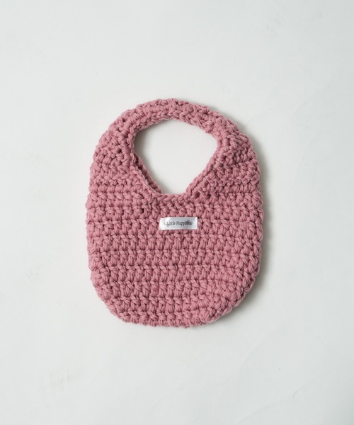 A Little Happiness(アリトルハピネス)の「Knit Small Bag(ハンドバッグ・レディース・グリーン/ピンク/ホワイト/ブラック・FREE)」の13枚目の写真