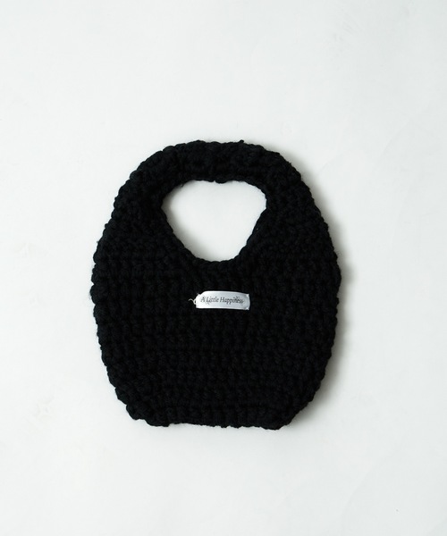 A Little Happiness(アリトルハピネス)の「Knit Small Bag(ハンドバッグ・レディース・グリーン/ピンク/ホワイト/ブラック・FREE)」の15枚目の写真