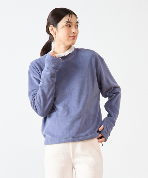 【セール】【ふんわり滑らかなフリース使いのドロストバルーンプルオーバー】（Tシャツ/カットソー）｜MELROSE claire（メルローズ クレール） 6,545円