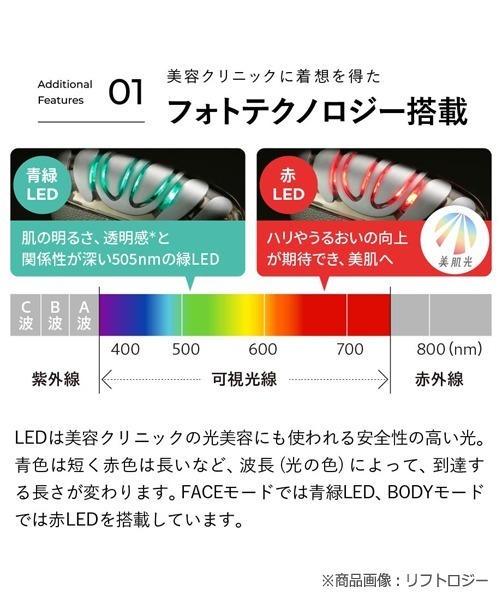 リフトロジー SP（美容器具）｜YA‐MAN（ヤーマン）