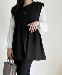 Doux Belle | ペプラムトップス(ベスト)