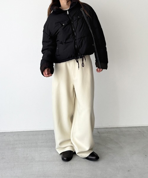 Lakey Park 配色パファーショートブルゾン（ブルゾン）｜CANAL JEAN