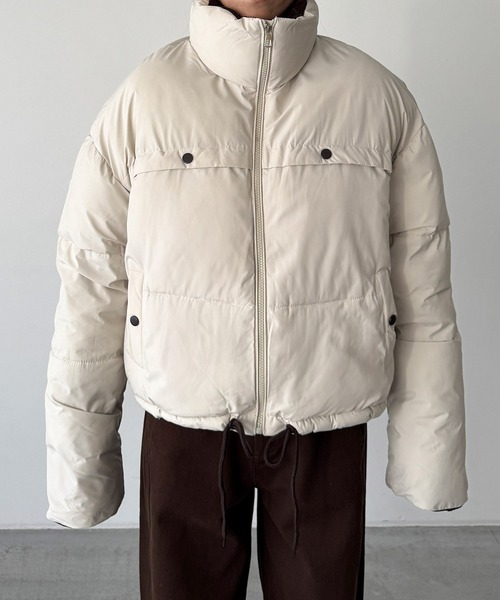 セール】Lakey Park 配色パファーショートブルゾン（ブルゾン）｜CANAL