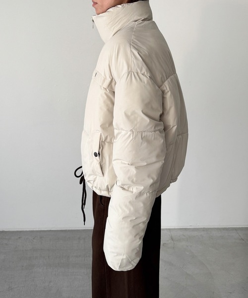 Lakey Park 配色パファーショートブルゾン（ブルゾン）｜CANAL JEAN