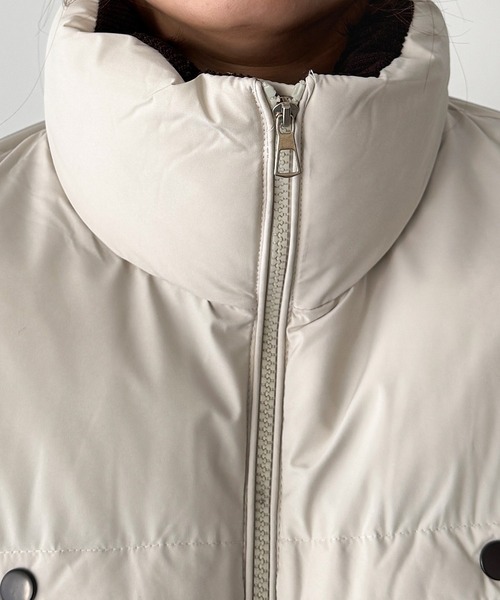 CANAL JEAN（キャナルジーン）の「Lakey Park 配色パファーショート