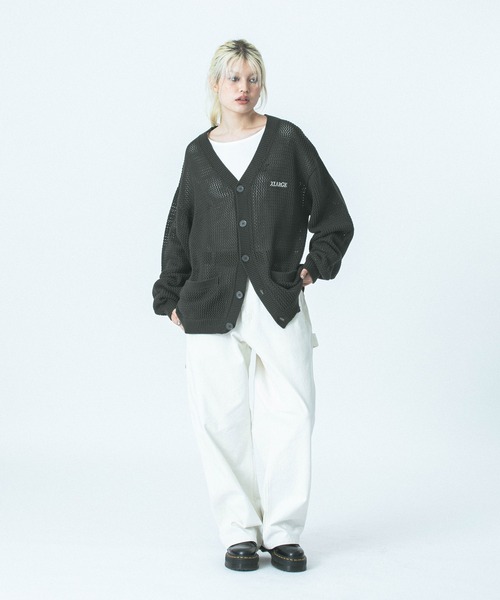 XLARGE（エクストララージ）の「WAFFLE KNIT CARDIGAN（ニット