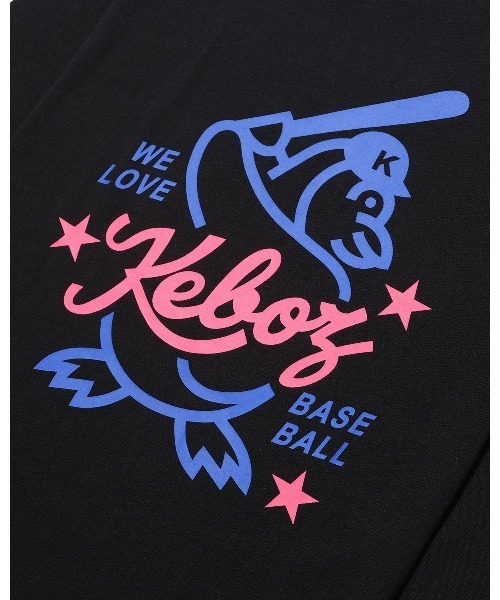 KEBOZ（ケボズ）の「CPV L/S TEE（Tシャツ/カットソー・メンズ・ホワイト/ブラック・M/L/2XL/XL）」の7枚目の写真