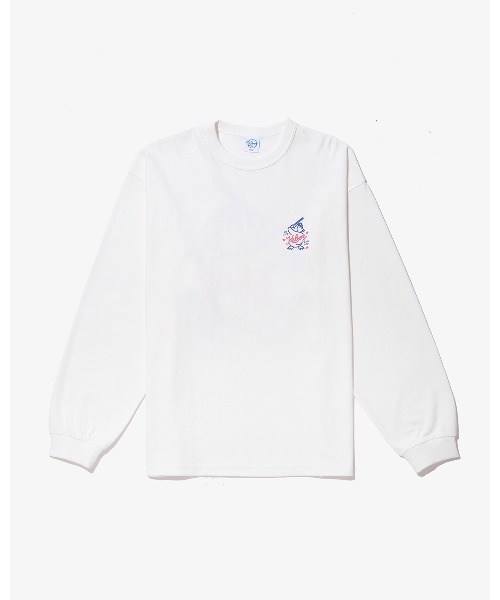 KEBOZ（ケボズ）の「CPV L/S TEE（Tシャツ/カットソー・メンズ・ホワイト/ブラック・M/L/2XL/XL）」の9枚目の写真