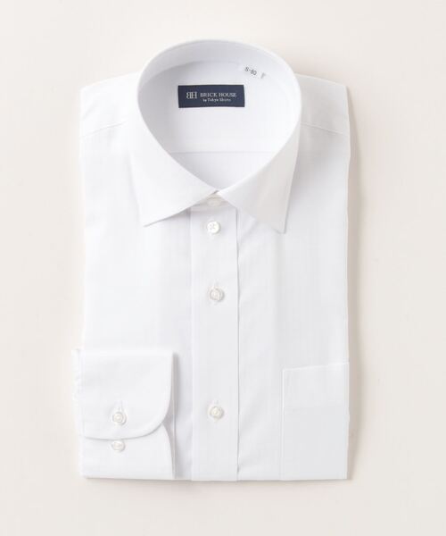 透け防止 形態安定ノーアイロン ワイド 長袖ビジネスワイシャツ（ビジネスシャツ）｜TOKYO SHIRTS（トウキョウシャツ）