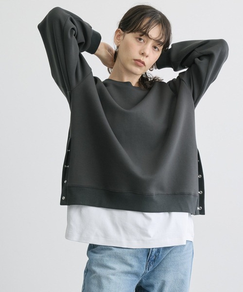 AMERICAN HOLIC(アメリカンホリック)の「スクエアカットプルオーバー(Tシャツ/カットソー・レディース・オフホワイト・M/L)」の14枚目の写真