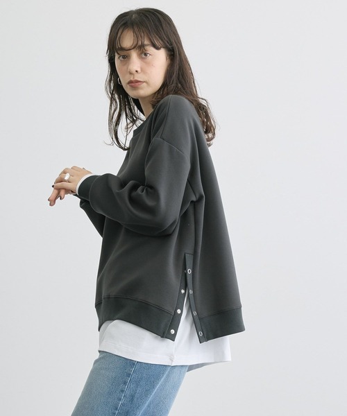 AMERICAN HOLIC(アメリカンホリック)の「スクエアカットプルオーバー(Tシャツ/カットソー・レディース・オフホワイト・M/L)」の15枚目の写真