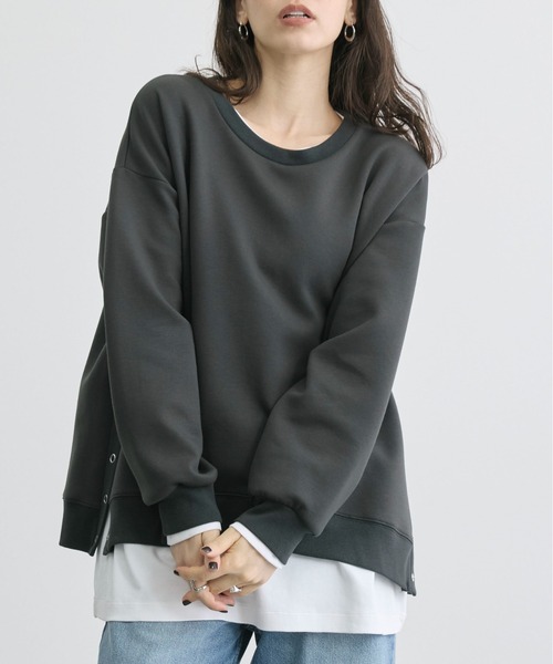 AMERICAN HOLIC(アメリカンホリック)の「スクエアカットプルオーバー(Tシャツ/カットソー・レディース・オフホワイト・M/L)」の11枚目の写真