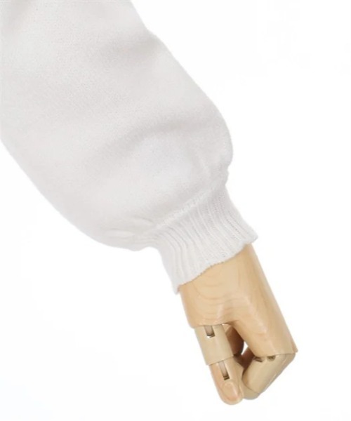 axes femme（アクシーズファム）の「リボンケーブル肩フリルニット（ニット/セーター・キッズ・キナリ/ミント・MEDIUM/LARGE/X-LARGE）」の11枚目の写真