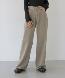 CLEIO | 【CLEIO】ヴィンテージライクワイドデニムパンツ(デニムパンツ)