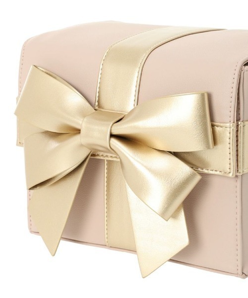 F i.n.t（フィント）の「多重リボンプレゼントボックスバッグ（ショルダーバッグ・レディース・レッド/ライトピンク/ミント・FREE）」の21枚目の写真