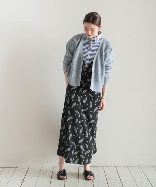モルデ出品 フロント透カシ柄 Vネックカーデ | NOMBRE IMPAIR