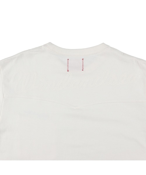 Wrangler（ラングラー）の「Wrangler x WDS Western Rope L/S Tee（Tシャツ/カットソー・メンズ・チャコールグレー/ホワイト/ブラック・MEDIUM/LARGE/X-LARGE/SMALL）」の6枚目の写真